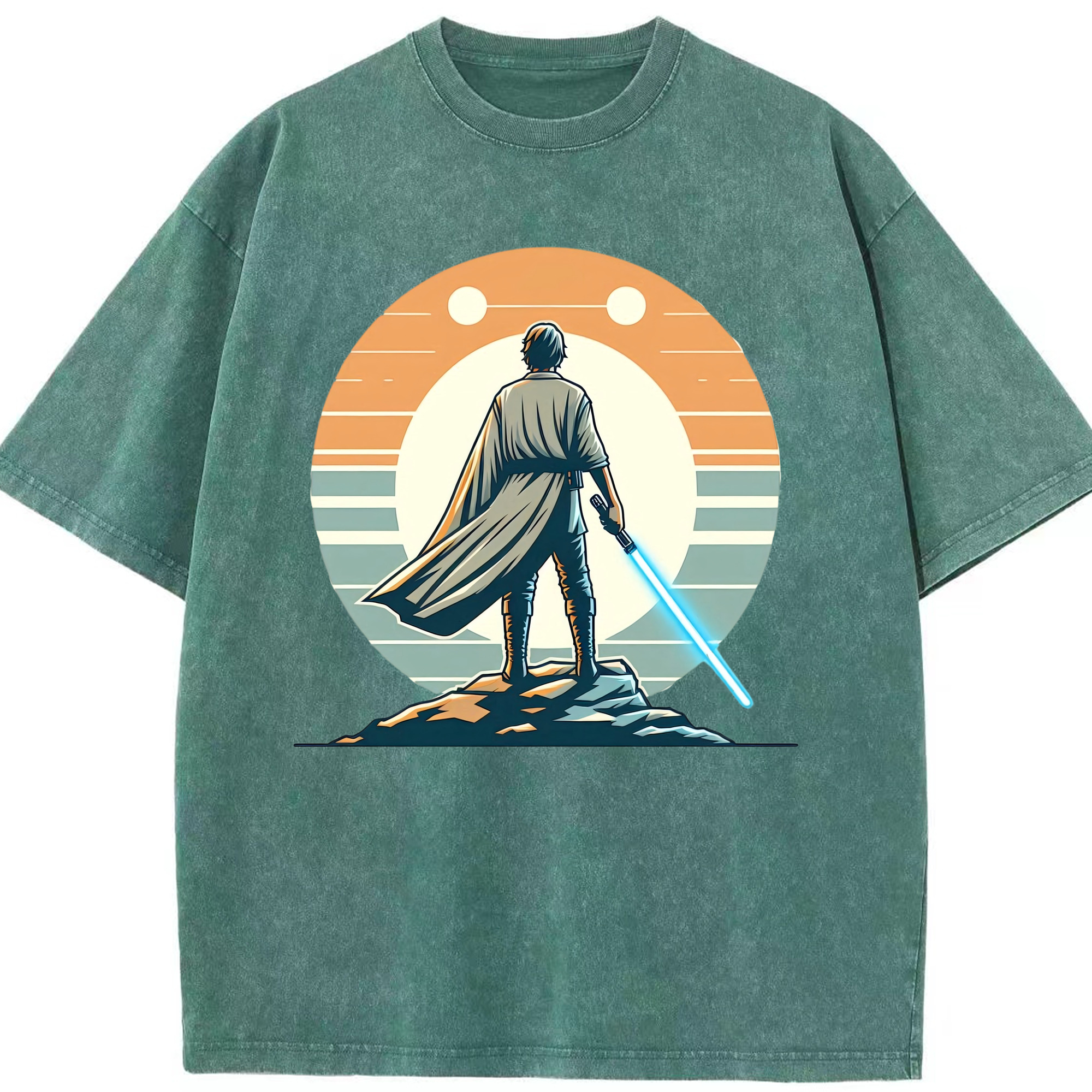 （画像用） スター・ウォーズ Star Wars 綿100% ヴィンテージ風 半袖Tシャツ（フロントプリント）